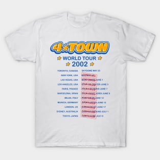 4TOWN cancelled tour T-shirt T-Shirt